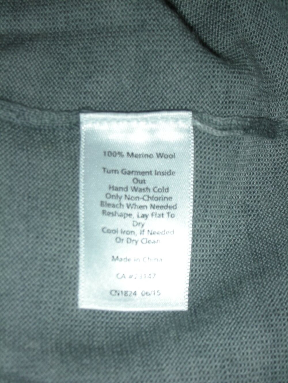 Talbots Pure Merino Wool Gray Ombre Leopard Sweater XL Quiet Luxury Animal Print - Picture 6 of 6